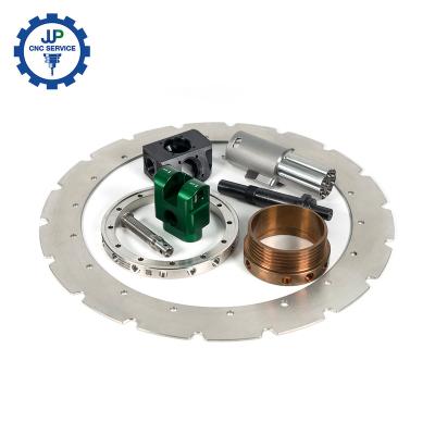 China Automotive Custom Machining Aluminum Brass Machined Flange Parts & Accessories Metal Stamping Mechanical Parts for sale