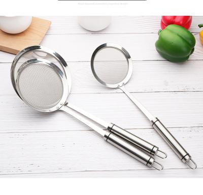 China Sustainable Accessories 304 Stainless Steel Filter Sifter Spoon Flour Sieve for sale