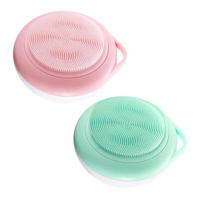 China Hot Sale Mini Facial Detergent Silicone Facial Cleanser Brush Face Remover DEEP CLEANSING Cleansing Beauty for sale