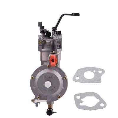 China Dual LPG 168F Generator Fuel Carburetor For GX200 160 168F 170F Generator Engine for sale