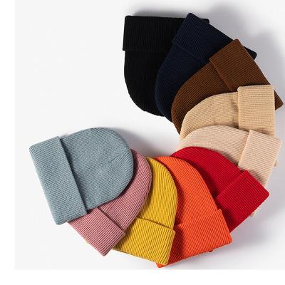 China Toddler Jacquard Beanie Kids Leisure 100%Cotton Beanie Hats Manufacturer Cozy Embroidery Logo Merino Wool Plain Custom Image Winter for sale