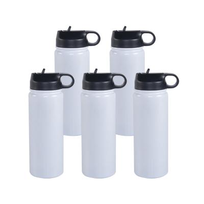 China Custom Logo 32Oz Double Wall Metal Stainless Steel Portable Viable Gym Flask Thermal Drinks Water Bottle For Sport for sale