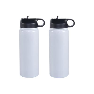 China Personalized Logo Sports Sublimation Stainless Steel Water Cup Viable Custom Cold Bottle Keeps Hot And For Gym for sale