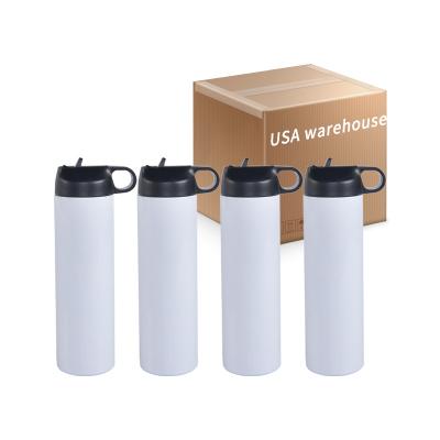 China Sustainable USA Warehouse Wide Mouth Thermo Flask Double Wall Stainless Steel Water Bottle Vacuum Insulated for sale