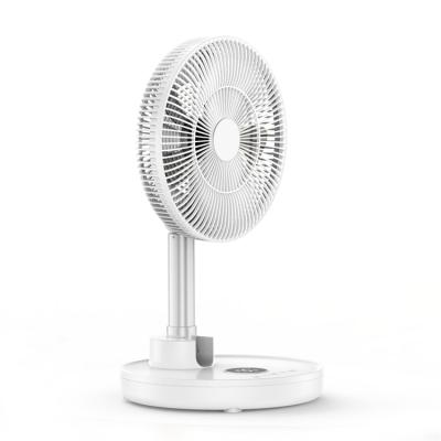 China Hot Selling Usb Desk Fan Retractable Speed ​​Fan Quiet Low Price Portable Rechargeable Workplace Fan Popular Regulation Wholesale for sale