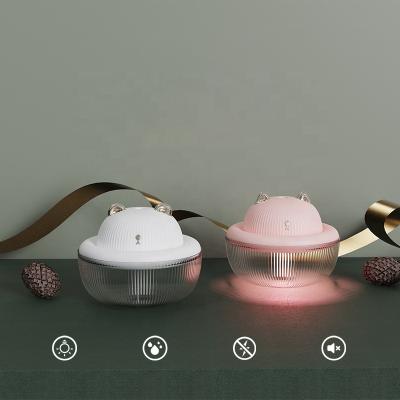 China Mini USB Car Near Home OEM Car S19 300ml LED Light Cool Mist Air Humidifier for sale