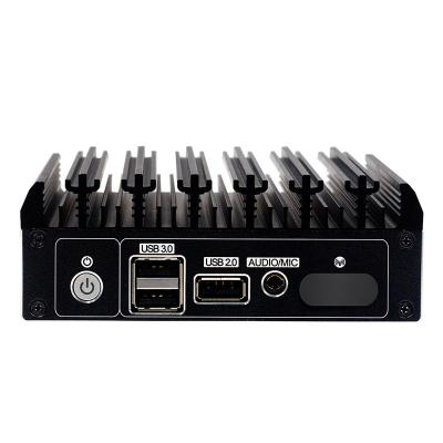 China NUC industrial mini desktop I3 I5 I7 PC 12v barebone fanless system for educational 115*110*42.7mm for sale