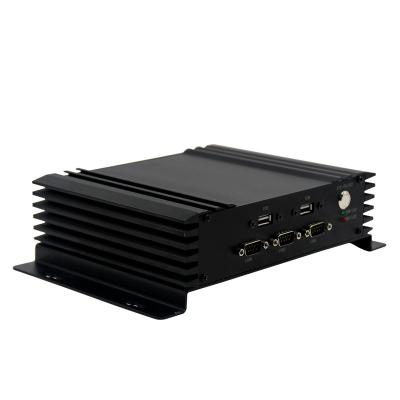 China Atom N2600 D2550 Industrial Compact Fanless Enclosed Dual Core Recessed Industrial Mini PC With Router 2 LAN for sale