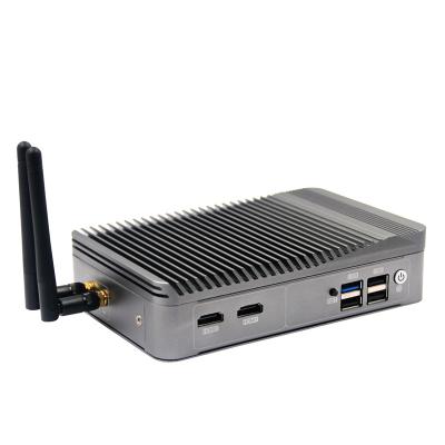 China wholesale 4lan intel baytrail J1900 fanless industrial firewall router mini pc with pfsense function 166*106.6*88.3 mm for sale