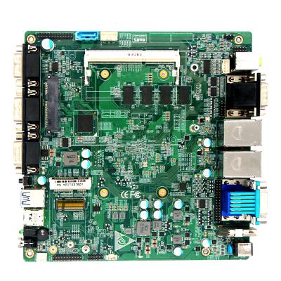 China Server / Workstation Computer Motherboard DDR3 Mainboard 6COM Industrial Control Mini Computer Motherboard for sale