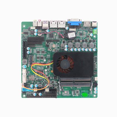 China MINI-ITX 10th GEN i3 i5 i7 Server/Workstation Control Industrial Motherboard Low Power 15W X86 CPU Motherboard for sale