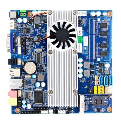 China Industrial itx mini embedded motherboard based Intel GM45+ICH9M Core 2 Duo P7550/7450/7350 T7100 processor 1DDR3 dual LVDS 3standard Sata for sale