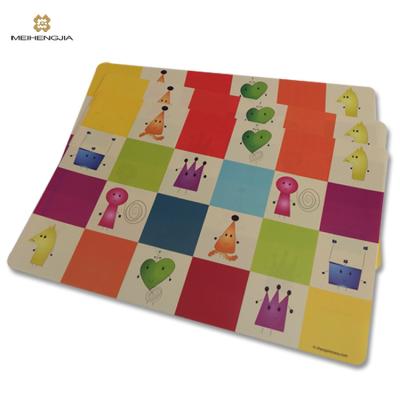 China Latest Viable Cheap Creative Pvc Vinyl Practical Place Mat for sale