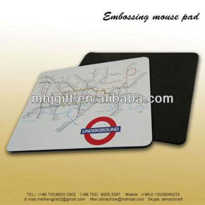 China Promotional and Advertising Gift London Underground Map Mouse Pad for sale