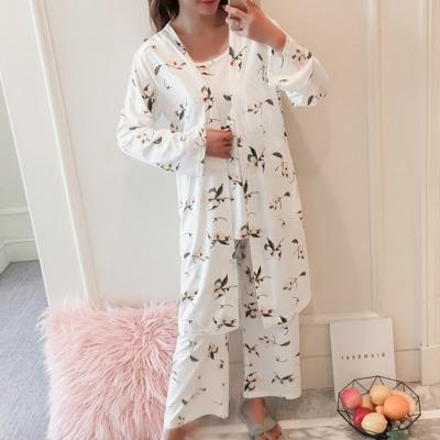 China Breathable Warm High Quality Casual Fashion Women's Long Pajamas Onsale Sleepwear 2 Piece Set for sale