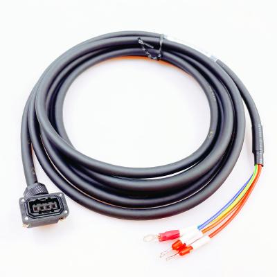 China Motor Mitsubishi Motor Driver Power Cable MR-PWS1CBL3M-A1-L High Power Servo Motor Servo Cable for sale