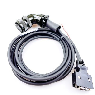 China Motor DELTA Servo Driving Encoder Cable A2 Series ASD-A2EB1003 Extended Power Servo Motor Cable for sale