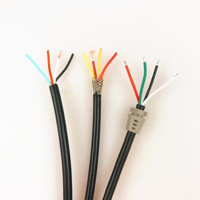 China dolls & 4 Core PVC Hobby Multi Cores Flexible Wire With Shield Conductor for sale