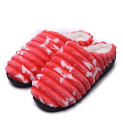 China Fashion\Hot Selling Comfortable\Durable Fashion Bedroom Slippers Warm Ladies Winter Plush Indoor Slippers With Star for sale