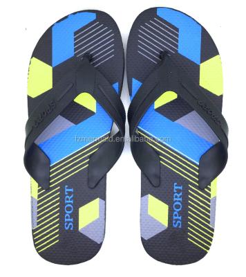 China 2017 Comfortable Flip Flops Slippers Factory Men PVC Customized Promotional Flip Flops for sale