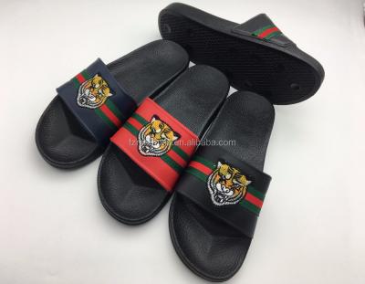 China 2018 Eva Sandal, PVC Mens Slide Sandal Custom Logo Slide Sandal Men's EVA Single Slipper for sale