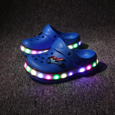 China Durable 2019 Newest Design EVA Chokes With Patch , LED Light Shoes EVA Chokes for sale