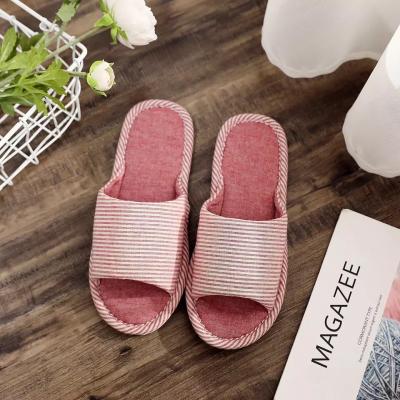 China 2019 Wholesale And Cheap Unisex Eva Anti-odor Shoes Soft Sole And Linen Upper For Indoor for sale