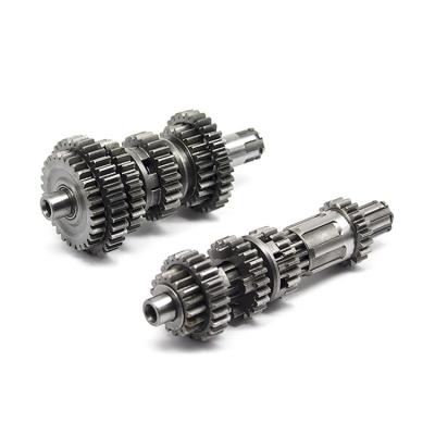 China Low Carbon Gear Assembly Motorcycle Engine Transmission Motor Gear Low Carbon Alloy Steel CGL Main Shaft Gear for sale