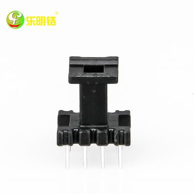 China Lemingge EE10 Custom Power Phenolic Transformer 4+2 Pin Vertical Coil Sizes for sale