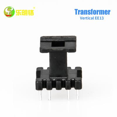 China Customized Plastic High Frequency Transformer Components EE13 (5+5Pin) Ferrite Inductor Transformer Core Coil Skeleton for sale