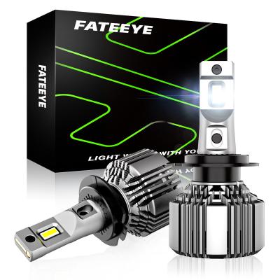 China Super bright FATEEYE F7 110W 22000LM high brightness size fanless power h11 h7 car led headlight for sale