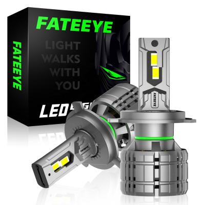 China FATEEYE F9 super high power 200W 40000lumen low beam fanless aluminum auto led bulb 9005 D1s d4s hb3 h7 h11 h4 led headlights for sale