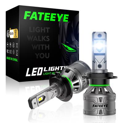 China High brightness FATEEYE F4 60W 13000LM fanless automotive accessories car led headlight h4,h11,h7 for sale