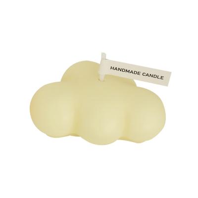 China Eco-friendly Cloud Shape Scented Candles INS Wind Shot Props Bedroom Office Decoration Handmade Soy Wax Candle for sale