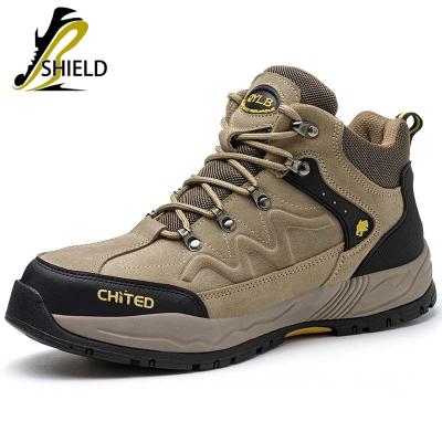 China Steel Toe Wholesale light weight  Labor Footwear Anti-smashing Work Steel Toe Safety Shoes Boots for Men for sale