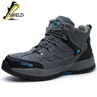 China Steel Toe Wholesale light weight  Labor Footwear Anti-smashing Work Steel Toe Safety Shoes Boots for Men for sale