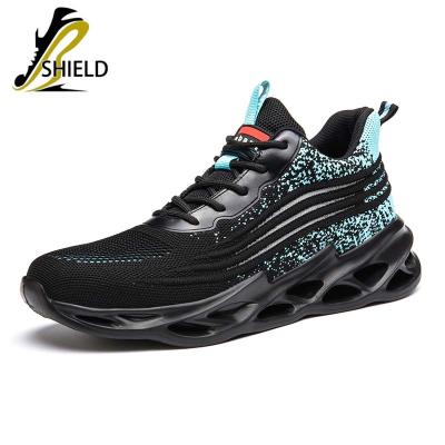 China Steel Toe SHIELD light weight construction engineer working safety jogger shoes sport with steel toe for men women for sale