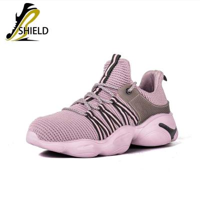 China Steel Toe Anti puncture mesh breathable EVA sole rescue safety shoes composite hiking steel toe sport shoes stock for MEN women for sale