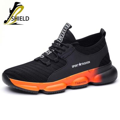 China Steel Toe SHIELD Anti-smash and anti-puncture lightweight safety shoes Intelligent twist button technology safety shoes for sale