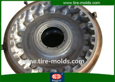 China High Pressure Loader Tyre OTR Tyre Mold Aluminum Segmented Tire Mold for sale