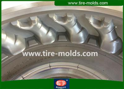 China Custom Grader Tire OTR Tyre Mold CNC / EDM Process Mould Forging for sale