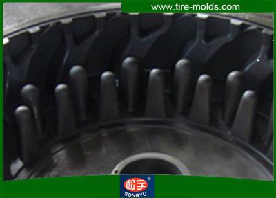 China High Precision Two Piece Solid Tire Mold With Shock EDM CNC Technology for sale