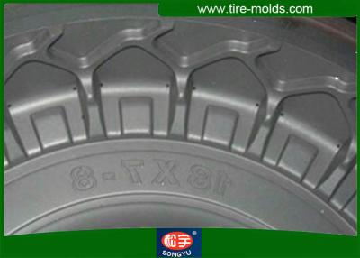 China Light Truck Rubber Tire Mold Pneumatic Steel Mould For Beach Tyres / Car Tyre for sale