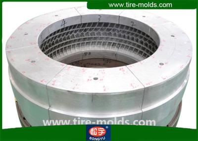 China High Precision Trailer Semi Steel Radial Tire Mold Two Piece Mould for sale