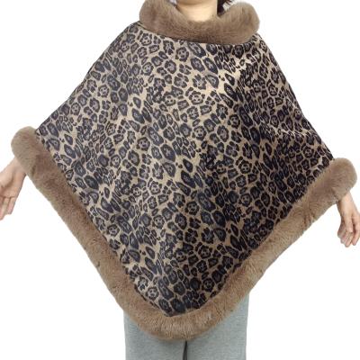 China Best Selling European American American Style Knit Winter Coat Cape Other Scarves Pashmina Shawls With Fur For Women for sale