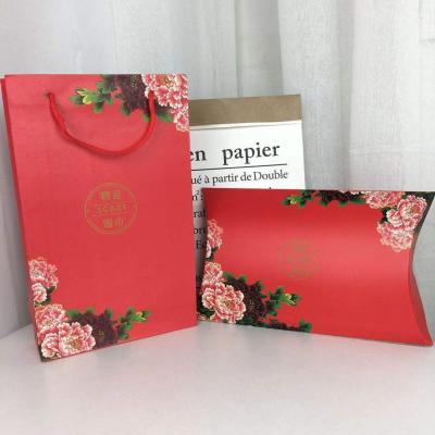 China Factory direct wholesale recyclable gift box silk scarf packaging bag packaging custom for sale