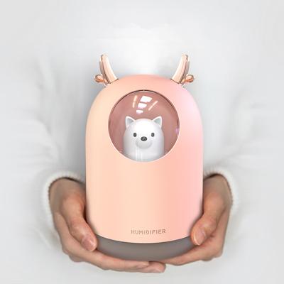 China Cute Portable USB Humidifier Aroma Diffuser Ultrasonic Car Air Atomizer 300ml for sale