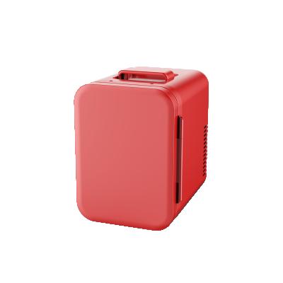 China Mini Fridge Cooler And Warmer Electric Fridge Hot Makeup Cosmetic Beverage Refrigerator Cosmetic Fridge for sale