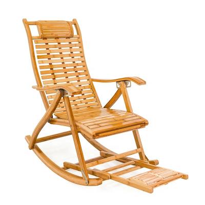 China Manufacturers Wholesale Adjustable Long Recliners Lunch Break Leisure Household Shelving Bamboo Folding Chair (Other) for sale