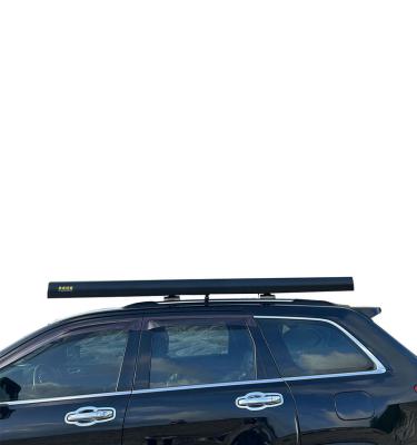 China Extended Type YIJIABANLV High Quality Retractable Car Side Awning 2*2.6M Aluminum Case SUV Roof Canopy Rooftop Tent with LED Tube for sale